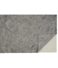Feizy Elias Abstract Crosshatch Rug, Gray/Sage/Ice Green, 5ft x 8ft Area Rug