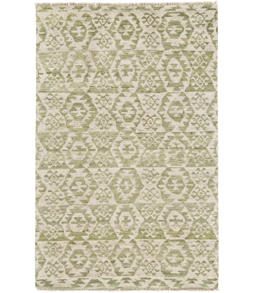Feizy Nizhoni Global Southwestern, Green/Ivory, 8'-6" x 11'-6" Area Rug