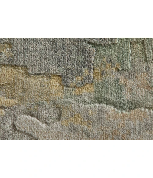 Feizy Jaxson Ivory/Green/Orange JXN39SAF 9ft. x 12ft. Rect. Rug