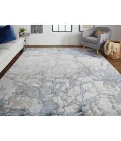 Feizy Laina 39G8F BLUE Area Rug 2 ft. X 3 ft. Rectangle