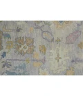 Feizy Karina Hand-Knotted Botanical Area Rug, Gray/Yellow, 5ft-6in x 8ft-6in