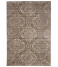 Feizy Fiona Bohemian & Eclectic Ikat, Taupe/Ivory/Brown, 9'-2" x 12'-2" Area Rug
