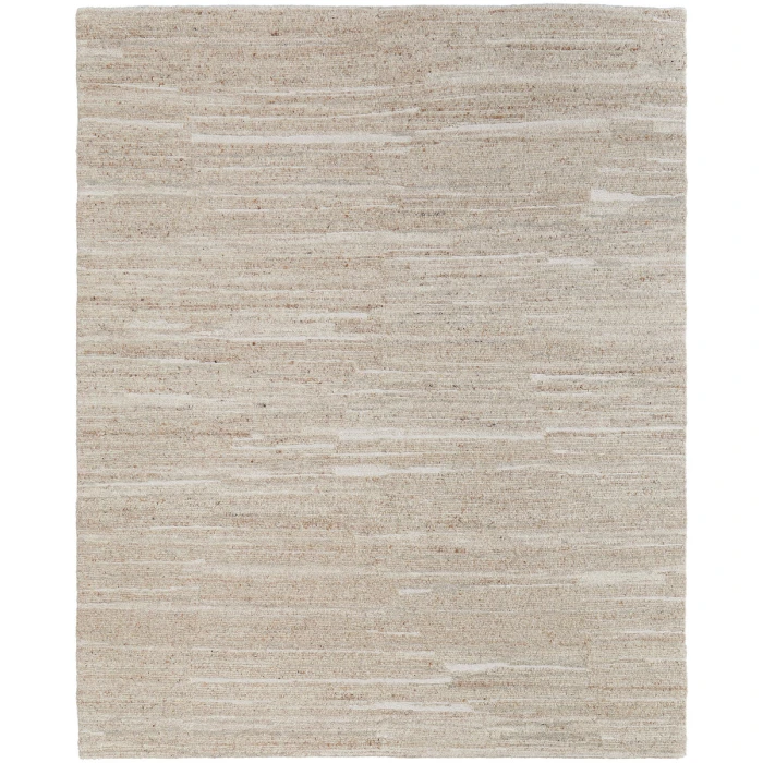 Feizy Navaro Scandinavian Distressed, Ivory, 7'-9" x 9'-9" Area Rug