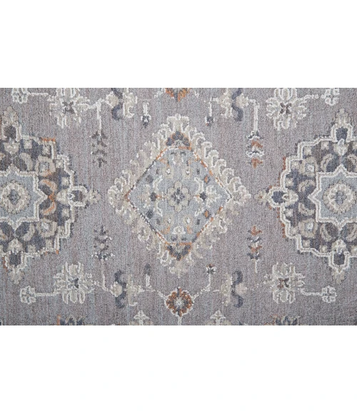Feizy Francisco Southwestern Ornamental Rug, Gray/Charcoal Gray, 12' x 15' Area Rug