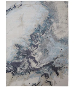 Feizy Astra 39L4F GRAY/NAVY Area Rug 1 ft. 8 in. X 2 ft. 10 in. Rectangle