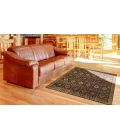Feizy Ashi Vintage Diamond, Brown/Tan/Red, 2' x 3' Accent Rug