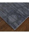 Feizy Whitton Industrial Abstract, Gray/Blue, 8' x 10' Area Rug