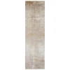 Feizy Cadiz 39FWF BEIGE Area Rug 3 ft. 1 in. X 10 ft. Runner