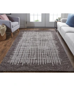 Feizy Maddox 8630F BROWN Area Rug 3 ft. 6 in. X 5 ft. 6 in. Rectangle