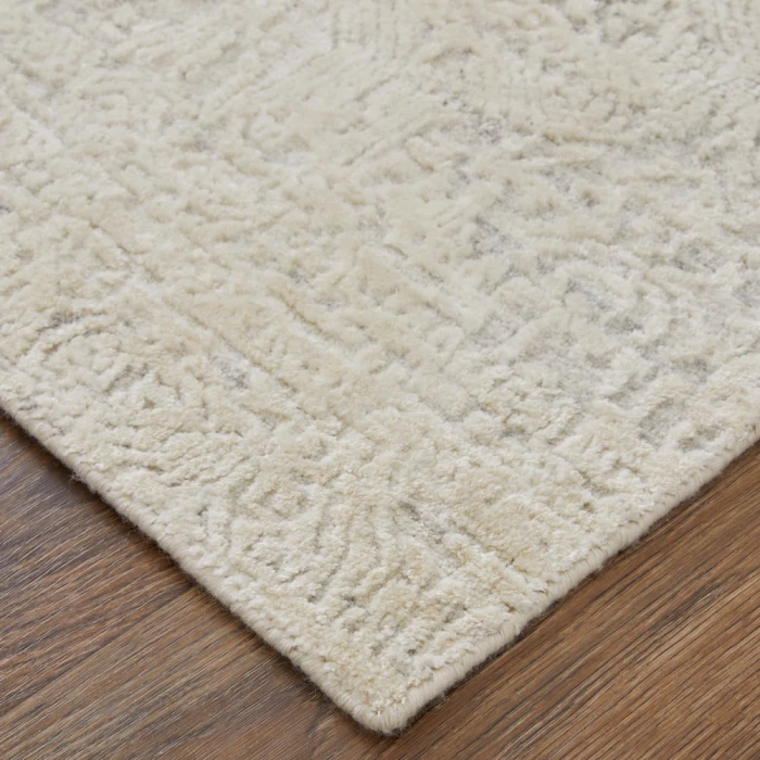 Feizy Eastfield Casual Abstract, Ivory, 2'-6" x 8' Runner
