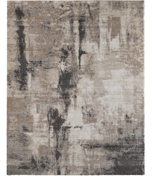 Feizy Richmond Tan/Gray RCH39R7F 6ft.7in. x 9ft.6in. Rect. Rug