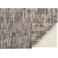 Feizy Conroe Luxe Abstract Hand-Knot Rug, Gunmetal/Silver Blue, 8ft-6in x 11ft-6in