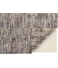 Feizy Conroe Luxe Abstract Hand-Knot Accent Rug, Gunmetal/Silver Blue2ft x 3ft