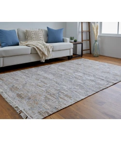 Feizy Beckett Tan/Gray/Ivory 8900787F 9 ft. 6 in. X 13 ft. 6 in. Rect. Rug