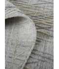 Feizy Elias Abstract Diamond Accent Rug, High/Low, Oyster Gray/Taos Taupe, 2ft x 3ft