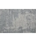 Feizy Langford Casual Abstract, Silver/Gray, 5' x 8' Area Rug