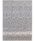 Feizy Macklaine Bohemian & Eclectic Distressed, Ivory/Silver/Black, 12' x 15' Area Rug