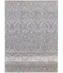 Feizy Macklaine 39LGF SILVER/IVORY Area Rug 12 ft. X 15 ft. Rectangle