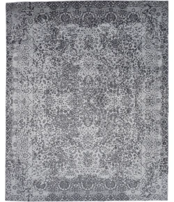 Feizy Mckinnon Gray/Silver/Blue 8816882F 9ft.6in. x 13ft.6in. Rect. Rug