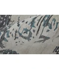 Feizy Zarah Bohemian & Eclectic Abstract, Ivory/Gray/Blue, 10' x 14' Area Rug