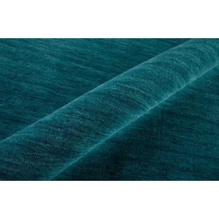 Feizy Luna Casual Solid, Blue/Green, 9'-6" x 13'-6" Area Rug