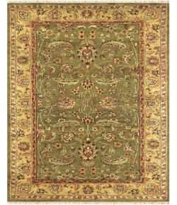 Feizy Wimbledon Green/Gold/Red 2296566F 5ft.6in. x 8ft.6in. Rect. Rug
