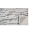 Feizy Dryden Industrial Abstract, Taupe/Ivory/Gray, 9'-6" x 13'-6" Area Rug