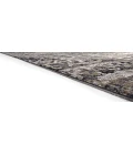 Feizy Kano Casual Distressed, Gray/Ivory/Taupe, 8'-9" x 8'-9" Round Rug