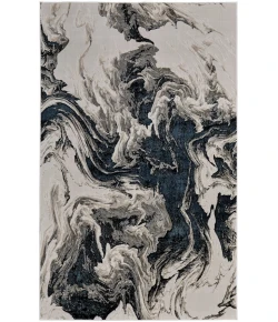Feizy Micah 39LPF BLACK/IVORY Area Rug 1 ft. 8 in. X 2 ft. 10 in. Rectangle