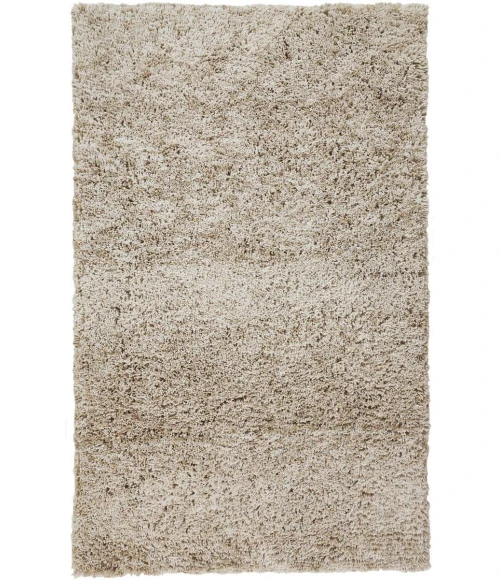 Feizy Stoneleigh Luxury & Glam Solid, Tan/Ivory, 10' x 14' Area Rug