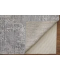 Feizy Eastfield Casual Abstract, Gray, 2' x 3' Area Rug
