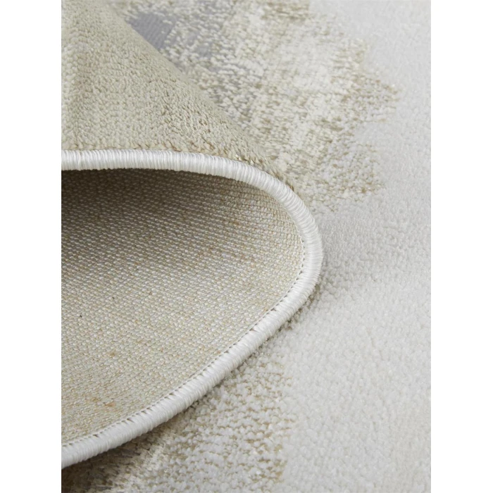 Feizy Aura Casual Abstract, Ivory/Tan/Gray, 12' x 18' Area Rug