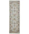 Feizy Karina Persian, Blue/Gray/Gold, 2'-6" x 8' Runner