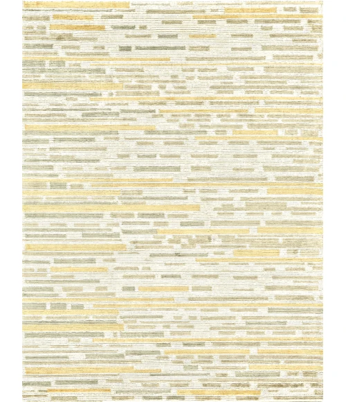 Feizy Keystone YELLOW/SAND 2927220F 5 ft. 6 in. X 8 ft. 6 in. Rectangle Rug