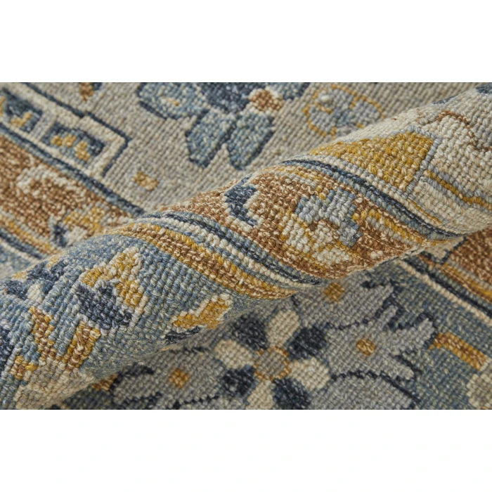 Feizy Corbitt Classic Oriental, Blue/Brown/Gray, 2' x 3' Accent Rug