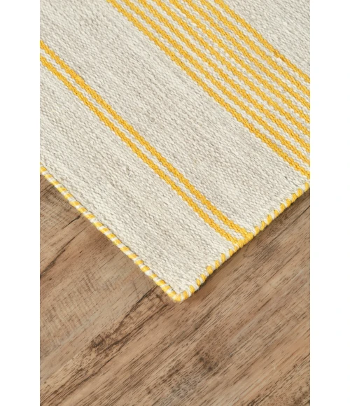 Feizy Duprine Eco-Friendly PET Rug, Outdoor, Sun Yellow 8ft x 11ft Area Rug