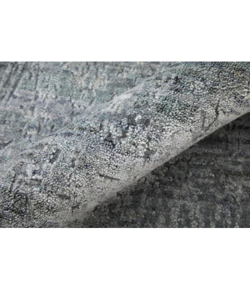 Feizy Eastfield Casual Abstract, Gray, 2'-6" x 10' Runner