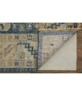 Feizy Fillmore Classic Diamond, Blue/Ivory, 2' x 3' Accent Rug