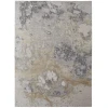 Feizy Astra 39L3F GRAY/GOLD Area Rug 1 ft. 8 in. X 2 ft. 10 in. Rectangle