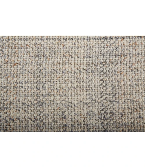 Feizy Naples Space Dyed In/Outdoor Flatweave, Warm Gray/Tan, 2ft x 3ft Area Rug