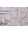 Feizy Cadiz Industrial Abstract, Gray/Red/Blue, 9'-9" x 13'-2" Area Rug