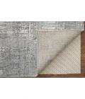 Feizy Eastfield Casual Abstract, Gray, 2' x 3' Area Rug