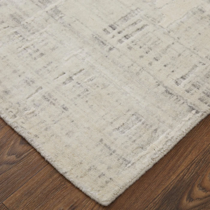 Feizy Eastfield Casual Abstract, Ivory, 2'-6" x 8' Runner