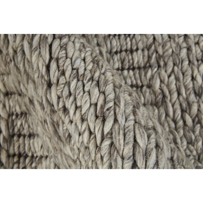 Feizy Berkeley Scandinavian Geometric, Ivory/Gray/Tan, 9'-6" x 13'-6" Area Rug