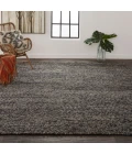 Feizy Berkeley Casual Abstract, Gray/Taupe/Black, 9'-6" x 13'-6" Area Rug