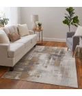 Feizy Mandana Brown/Ivory CME39LYF 8ft.2in. x 11ft.6in. Rect. Rug