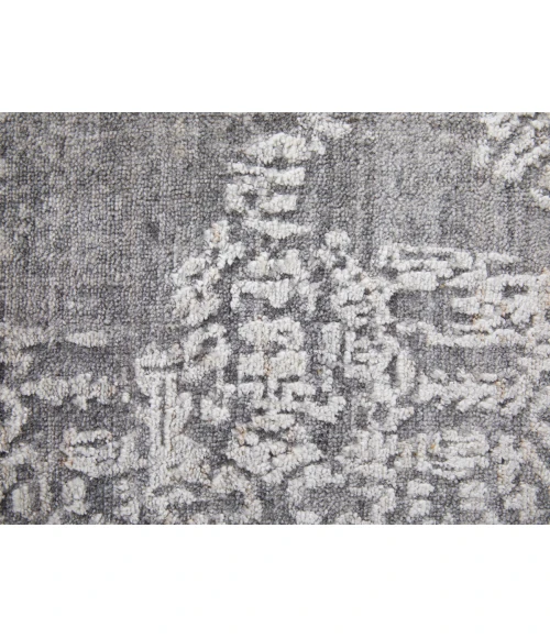 Feizy Eastfield Casual Abstract, Gray, 2' x 3' Area Rug