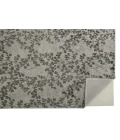 Feizy Bella Casual Floral & Botanical, Gray/Silver/Taupe, 2'-6" x 8' Runner