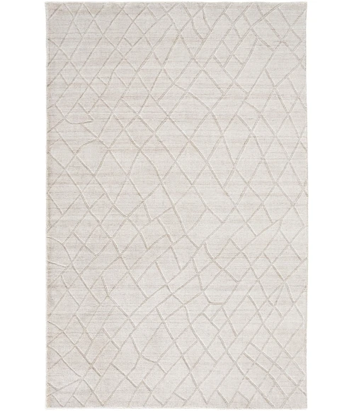 Feizy Redford Minimal Viscose Rug, Beige, 10' x 14' Area Rug