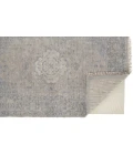 Feizy Caldwell Vintage Space Dyed Wool Rug, Spa Blue/Warm Gray, 10ft x 14ft Area Rug